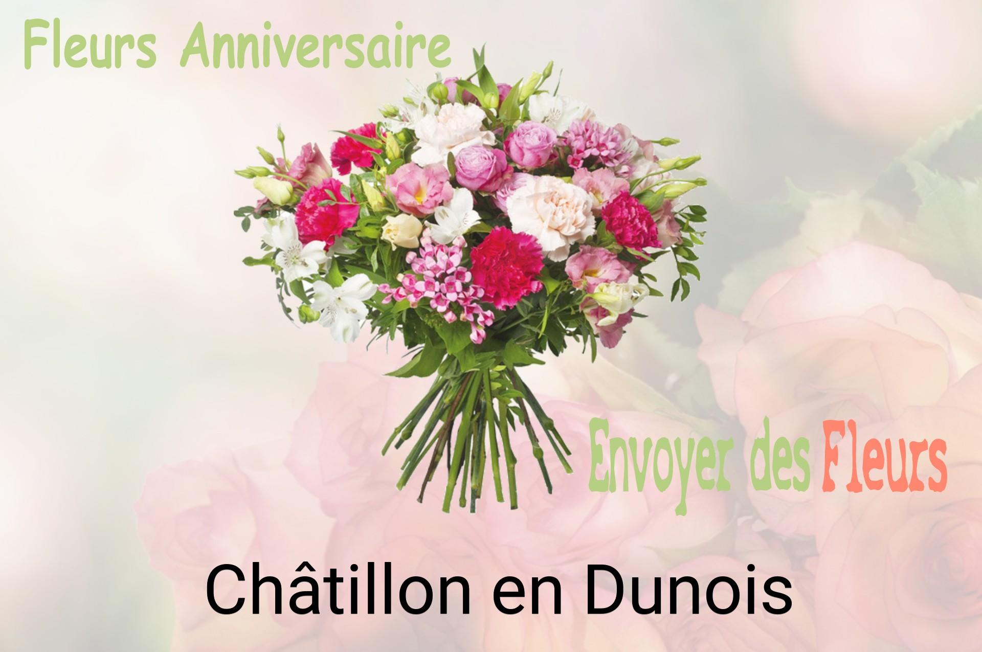 Bouquet de fleurs d’anniversaire livré à Châtillon-en-Dunois