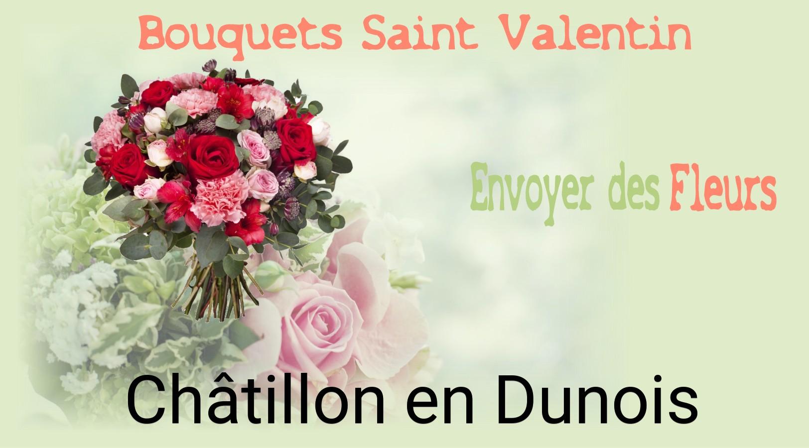 Roses de Saint-Valentin livrées à Châtillon-en-Dunois